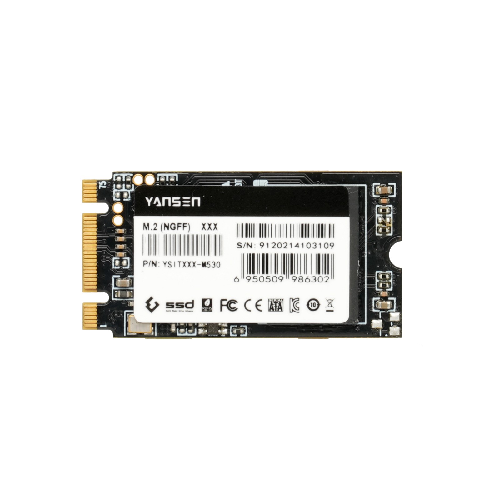YSITXXX-M530 m.2 SATA 2242工控级固态硬盘